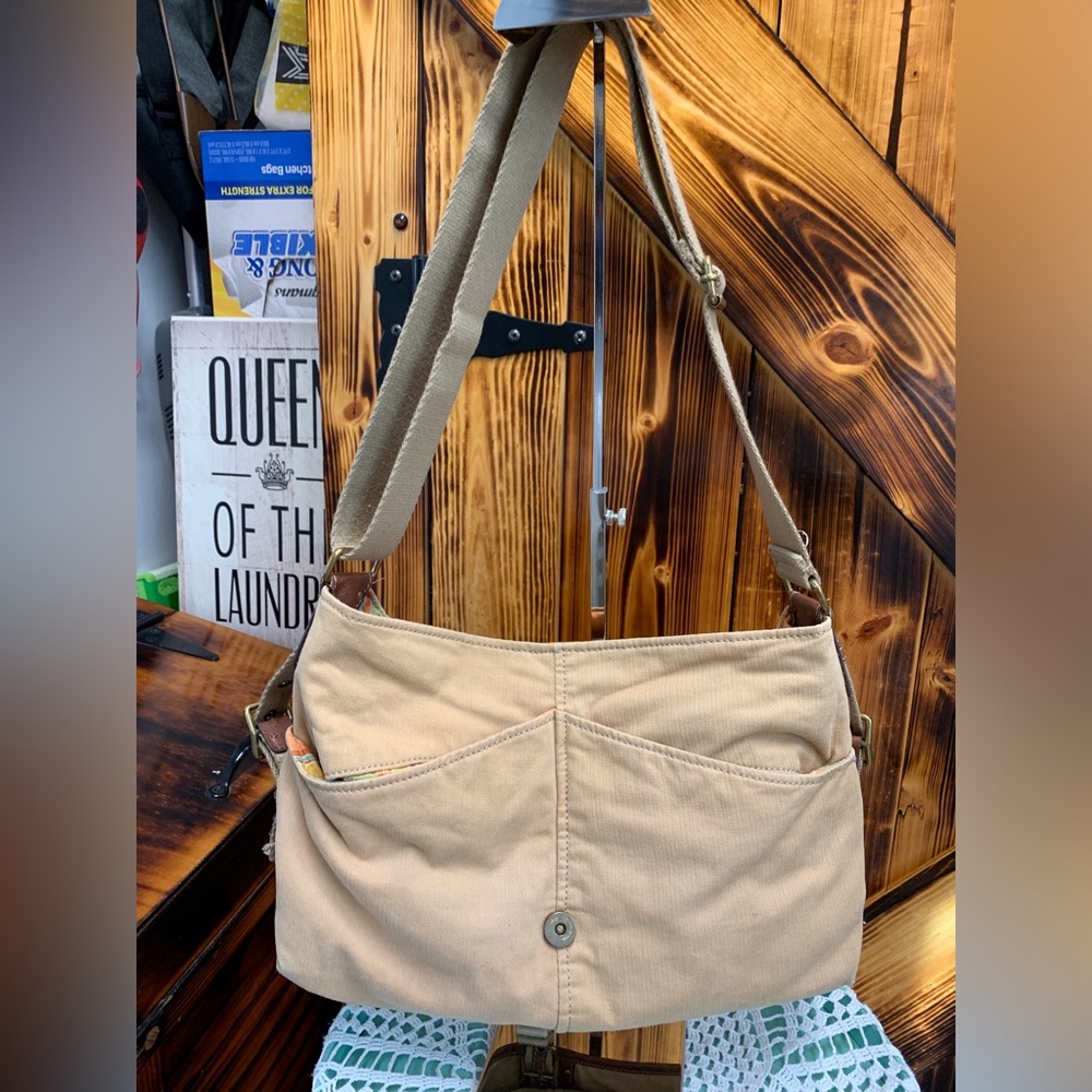 Fossil Multicolor Striped Tote
